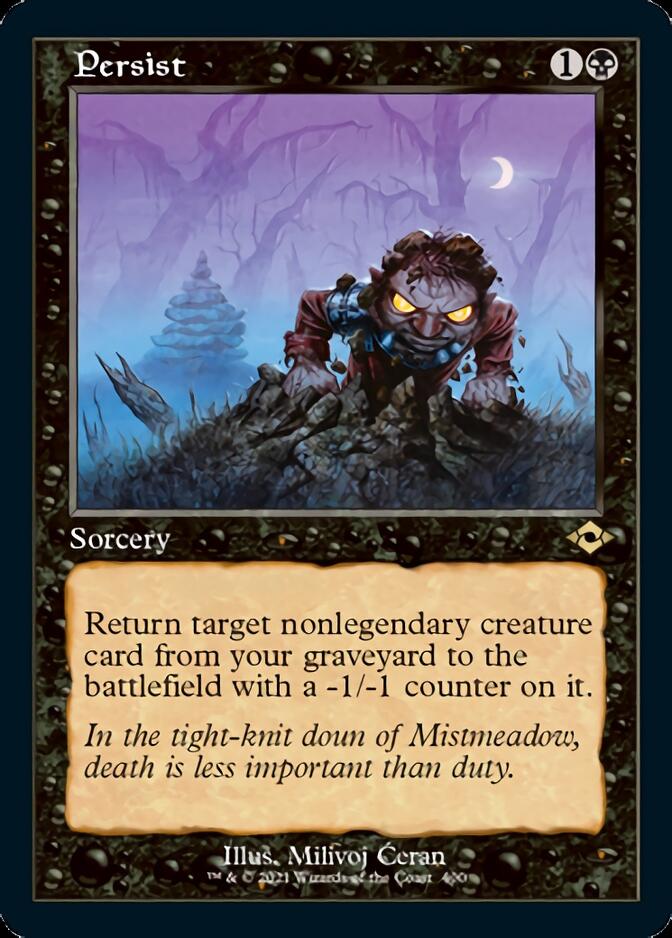 persist mtg cards Persist