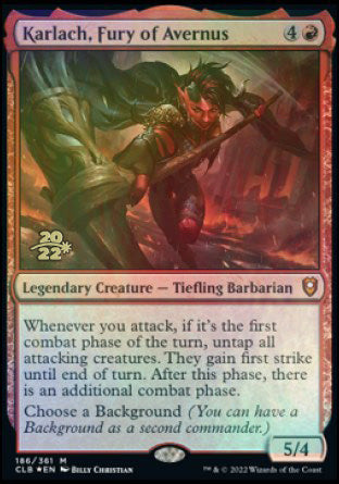 Karlach, Fury of Avernus [Commander Legends: Battle for Baldur's Gate