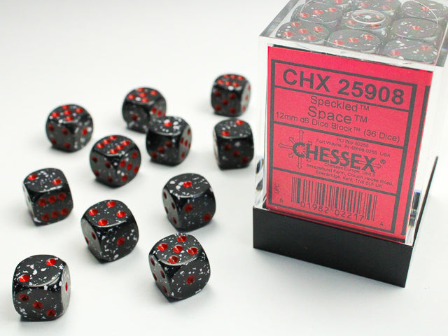 Speckled® 12mm d6 Space™ Dice Block™ (36 dice)