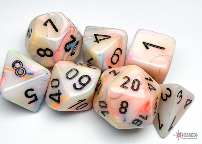 Festive® Polyhedral Circus/black 7-Die Set