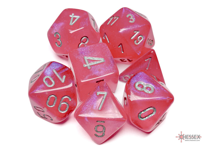 Borealis® Polyhedral Pink/silver Luminary™ 7-Die Set