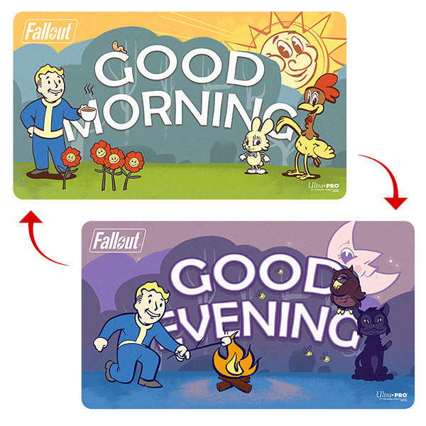 Fallout Vault Boy- Good Morning/Good Evening (Double-sided)
