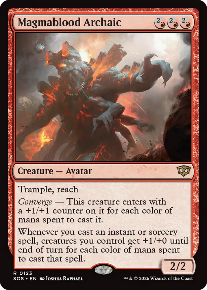 Magmablood Archaic [Secrets of Strixhaven]