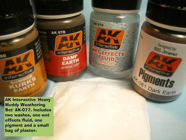 AK Heavy Mud Weathering Set