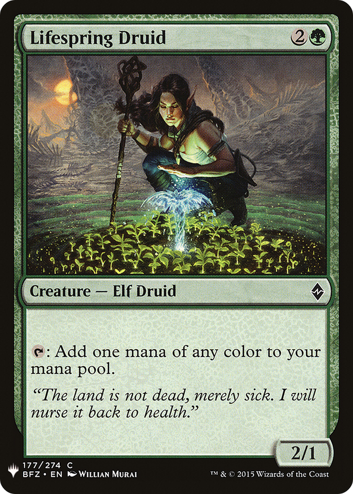 Lifespring Druid [Mystery Booster]