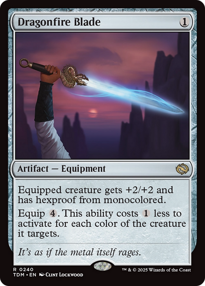 Dragonfire Blade [Tarkir: Dragonstorm]