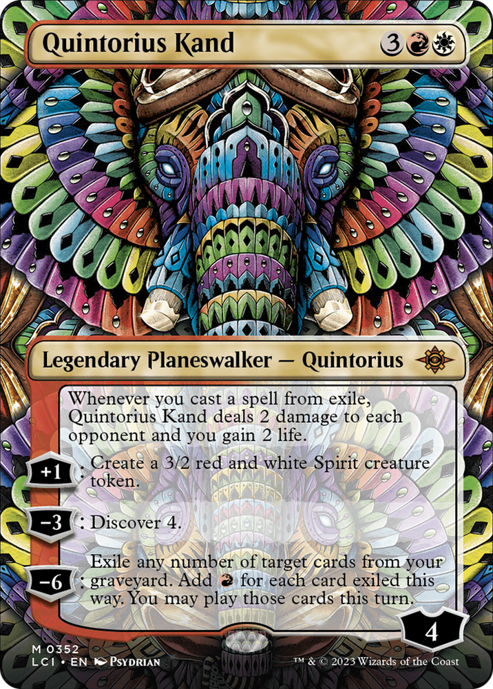 Quintorius Kand (0352) (Borderless) [The Lost Caverns of Ixalan]