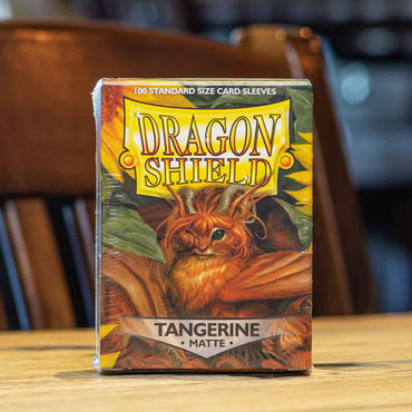 Dragon Shield Matte Sleeves: Tangerine