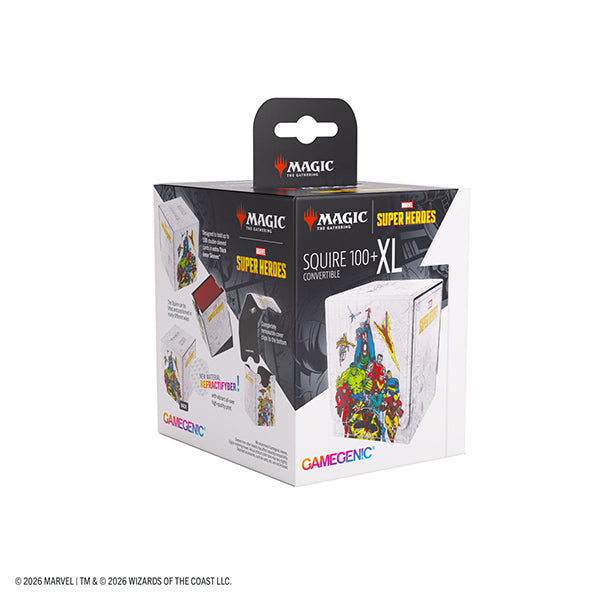 Deckbox: MTG Squire 100+ XL- Marvel Super Heroes- Marvel Age