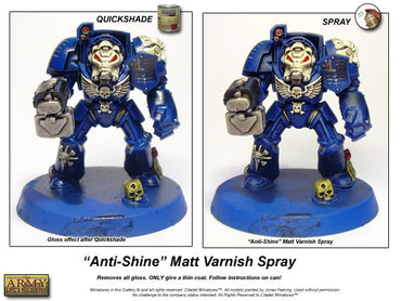 Base Primer: Anti-Shine, Matt Varnish