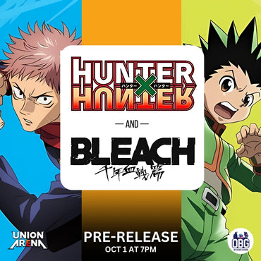 Union Arena: Hunter x Hunter/ Bleach Pre-Release ticket - Tue, Oct 01 2024