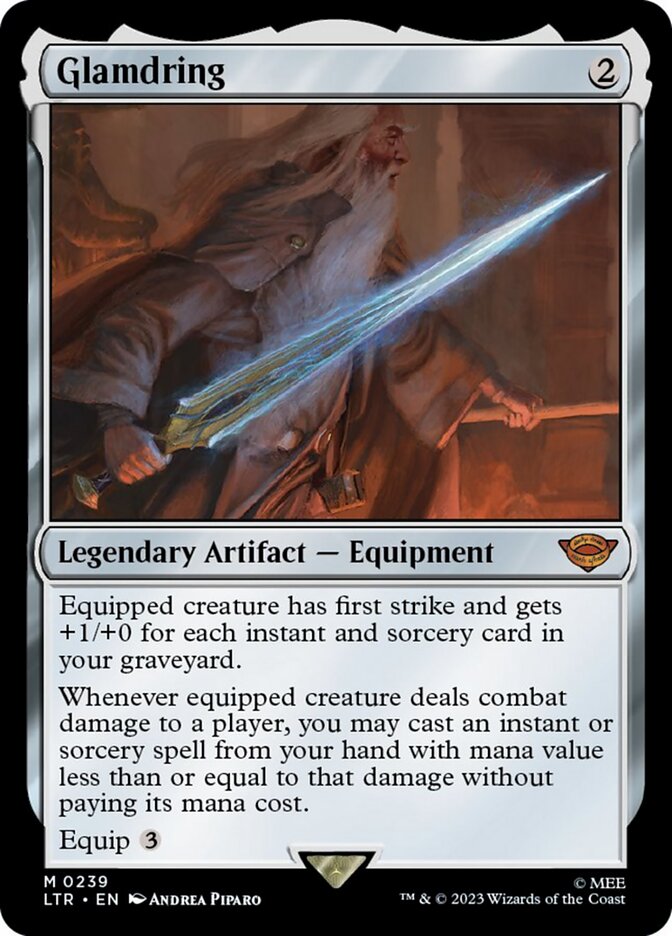 lord of the rings mtg card price MTG: Rings: Tales of Middle-Earth Set Booster : Toys & Games 246 Category Elrond, Lord of Rivendell (Showcase)