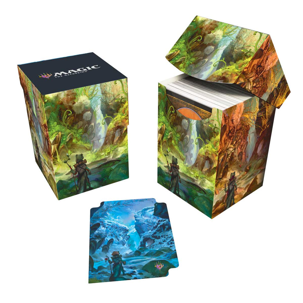 Ultra PRO: 100+ Deck Box - Bloomburrow (Swamp - Summer)