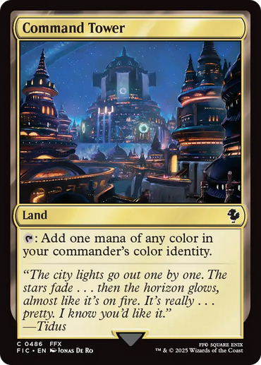 Command Tower (0486) [FINAL FANTASY Commander]
