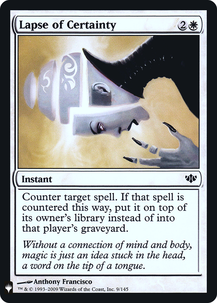 Lapse of Certainty [Mystery Booster]
