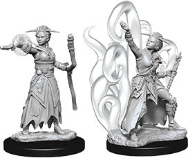 Dungeons & Dragons: Nolzur's Marvelous Unpainted Miniatures - W10 Female Human Warlock