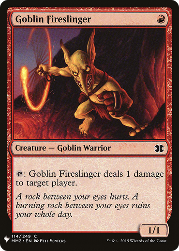 Goblin Fireslinger [Mystery Booster]