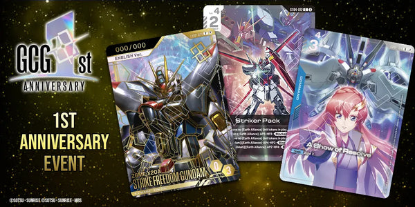 Gundam TCG: First Anniversary Event Ticket - Saturday 12:30 10/03/2026
