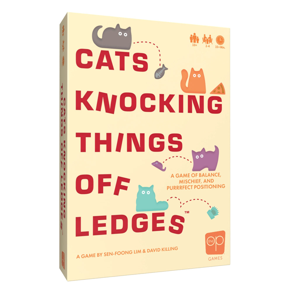 Cats knocking things off ledges