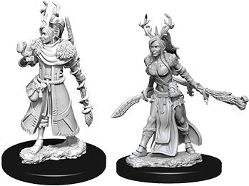 Dungeons & Dragons: Nolzur's Marvelous Unpainted Miniatures - W09 Female Human Druid