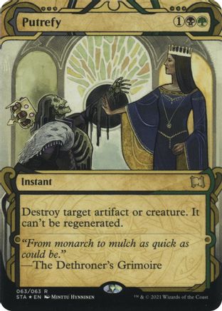 Putrefy (Foil Etched) [Strixhaven: Mystical Archive]