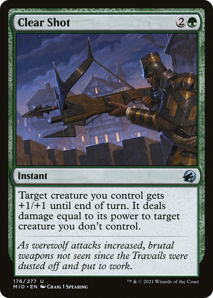 Clear Shot [Innistrad: Midnight Hunt]