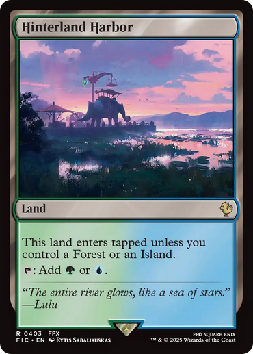 Hinterland Harbor [FINAL FANTASY Commander]