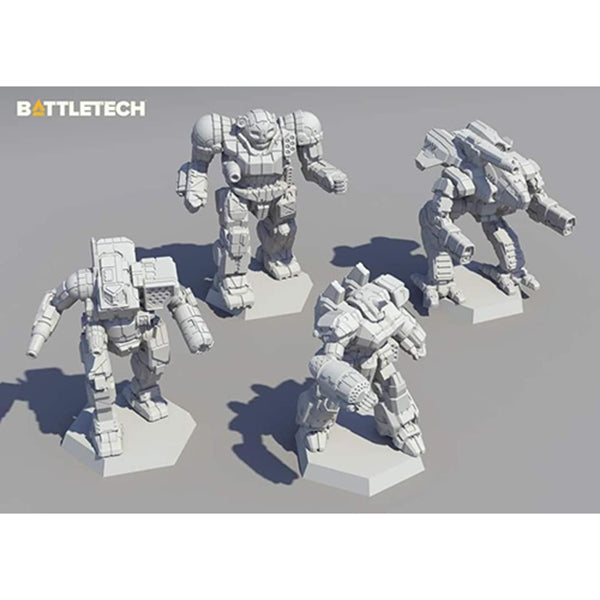 BattleTech: Inner Sphere Direct Fire Lance Miniatures Pack