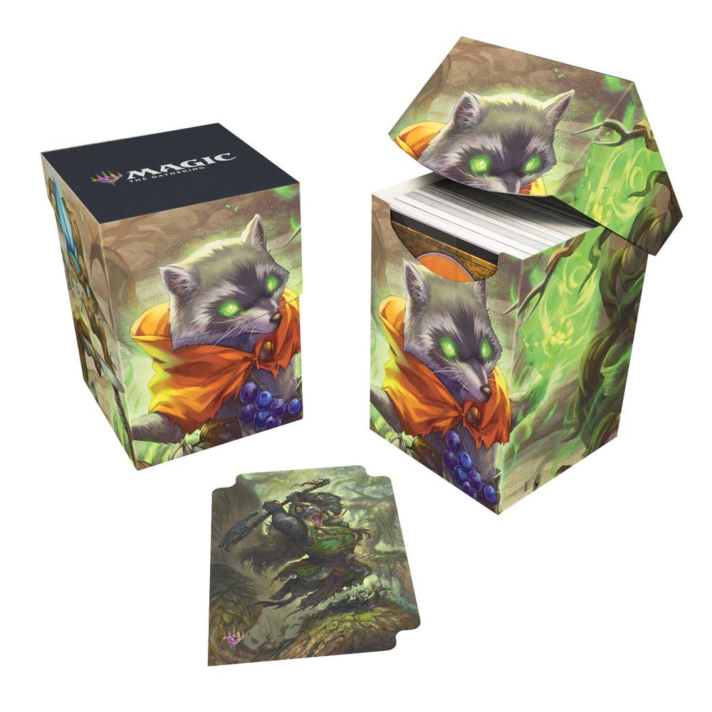 Ultra PRO: 100+ Deck Box - Bloomburrow (Bello, Bard of the Brambles)