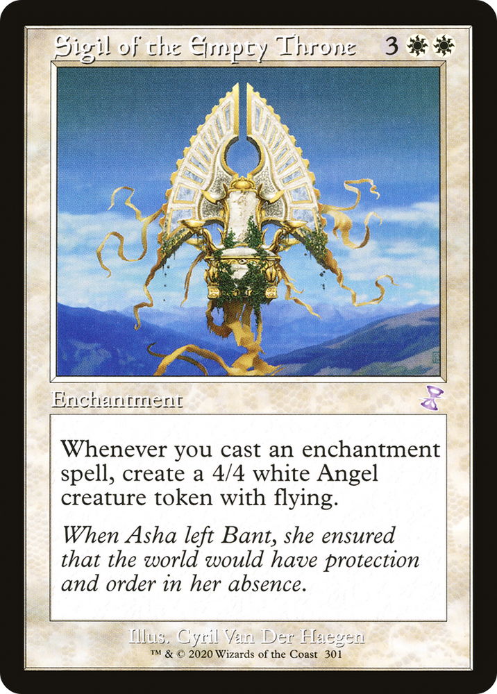 Sigil of the Empty Throne (Timeshifted) [Time Spiral Remastered]