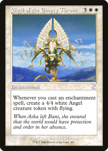 Sigil of the Empty Throne (Timeshifted) [Time Spiral Remastered]