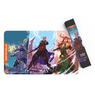 Universus CCG: Critical Role- Heroes of Exandria- Pike, Percival, and Keyleth Playmat