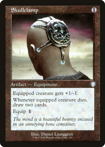 Skullclamp (Retro) [The Brothers' War Commander]