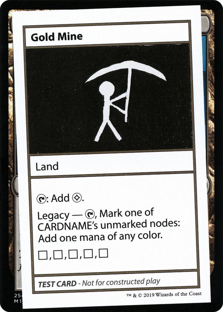 Gold Mine (2021 Edition) [Mystery Booster Playtest Cards]