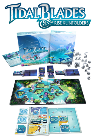 Tidal Blades 2: Rise of the Unfolders (Kickstarter Edition - Includes Miniature Set and Bonus Missions)