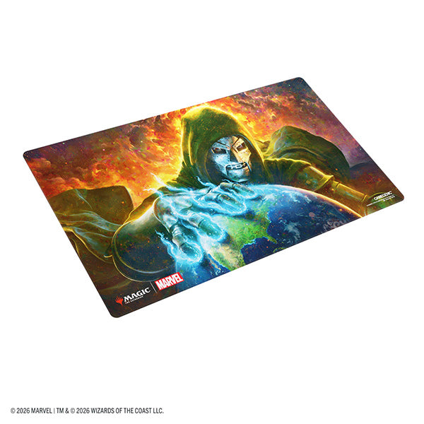 Playmat: MTG Shiny- Marvel Super Heroes- Doom Reigns Supreme
