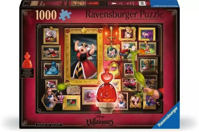 Puzzle: Disney Villainous- Queen of Hearts (1000 pieces)