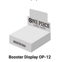 One Piece TCG: OP-12 (Deposit/Pre-Order)