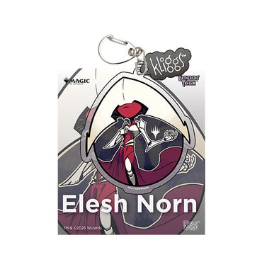 Keychain: MTG Kliggs- Praetor- Elesh Norn, Mother of Machines
