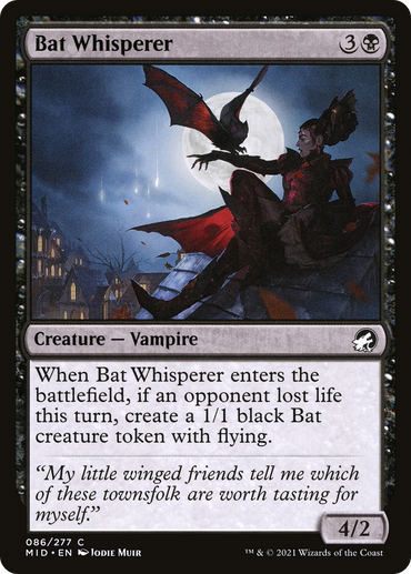 Bat Whisperer [Innistrad: Midnight Hunt]
