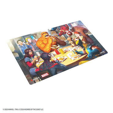 Playmat: MTG Prime- Marvel Super Heroes- Heroic Feast