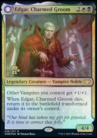 Edgar, Charmed Groom // Edgar Markov's Coffin [Innistrad: Crimson Vow