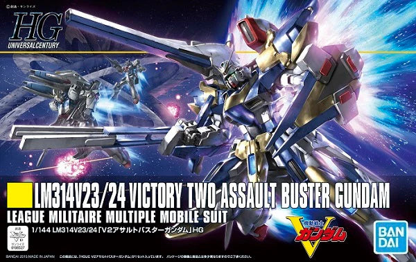 Bandai HGUC (Gundam Model Kit) #189 LM314V23/24 V2 Assault Buster Gundam "Victory Gundam"