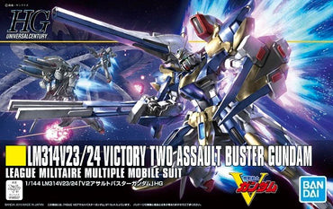 Bandai HGUC (Gundam Model Kit) #189 LM314V23/24 V2 Assault Buster Gundam "Victory Gundam"