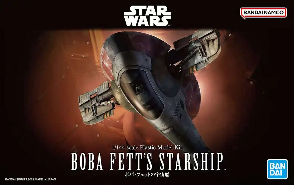 Bandai Hobby Star Wars 1/144 Plastic Model (Model Kit) "Star Wars" Boba Fett's Starship