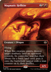 Magmatic Hellkite (Borderless) [Tarkir: Dragonstorm]