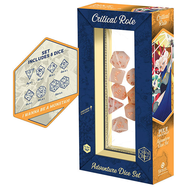 7-Die Set Vox Machina Adventure Dice: Pike Trickfoot