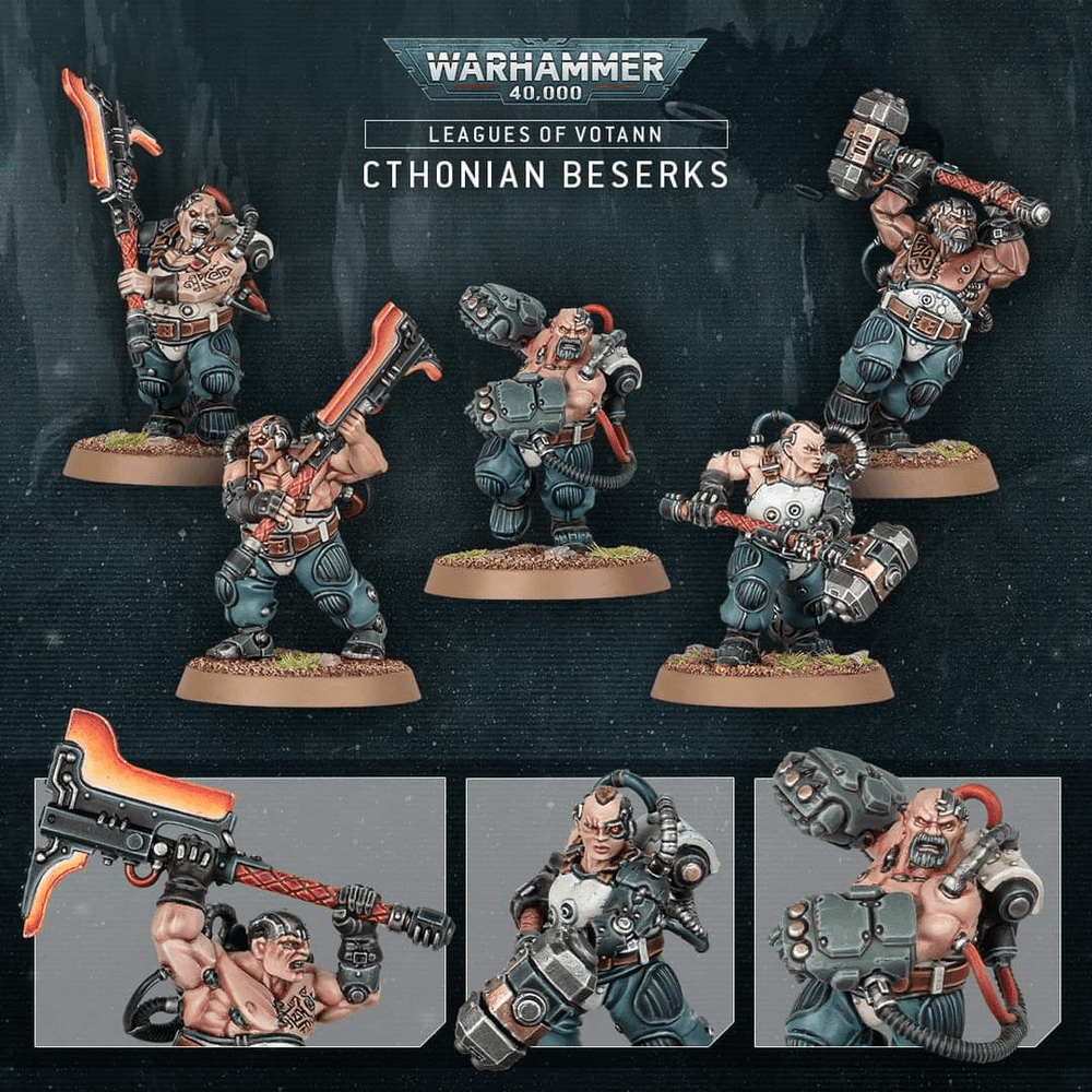 Leagues Of Votann: Cthonian Berserks