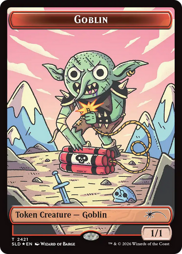 Goblin Token (2421) [Secret Lair Drop Series]