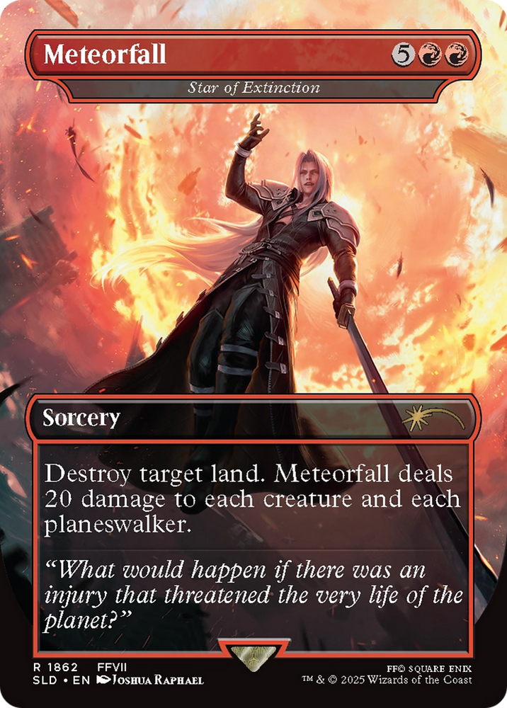 Meteorfall - Star of Extinction [Secret Lair Drop Series]